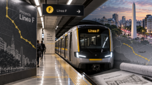 Línea F del subte sube hasta 30% el valor en 7 barrios porteños