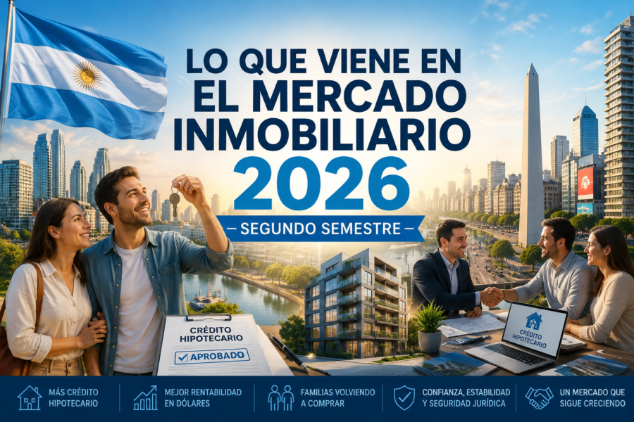 Proyecciones del mercado inmobiliario 2026. Lo que viene